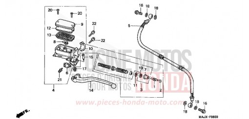 CLUTCH MASTER CYLINDER ST1100AX de 1999